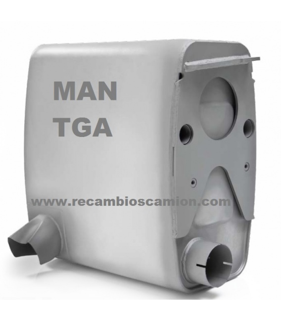 SILENCIOSO CAMION MAN TGA