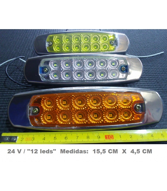 PILOTO 12 leds 24V/12V