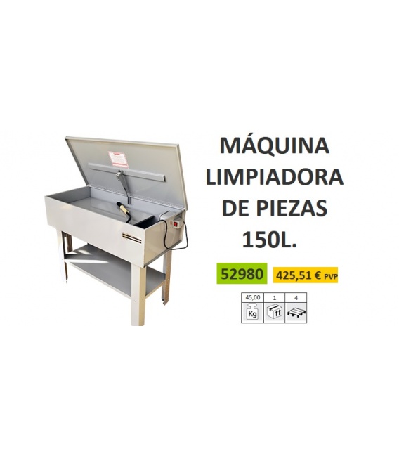 LIMPIADORA DE PIEZAS 150L