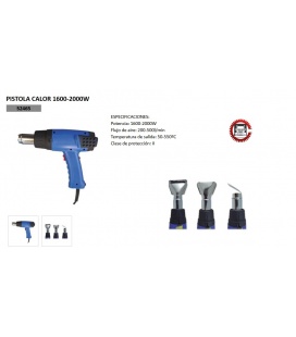 PISTOLA CALOR 1600-2000W