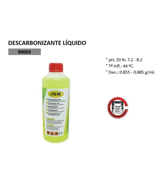 DESCARBONIZANTE LIQUIDO FILTROS PARTICULAS