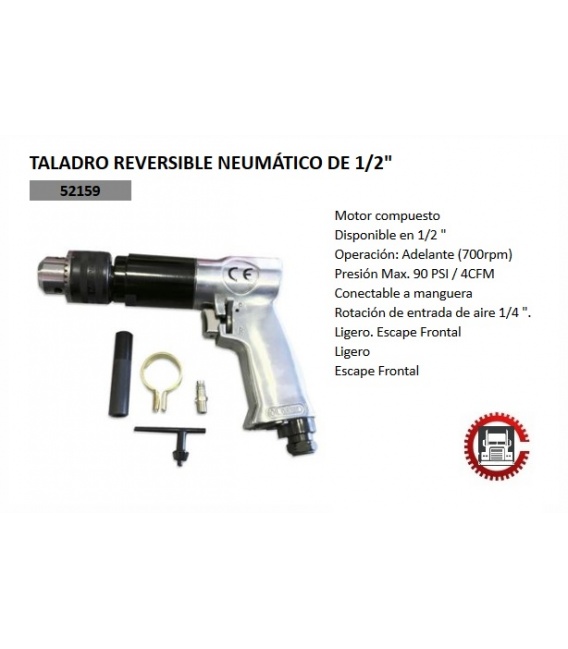 TALADRO NEUMATICO 1/2"