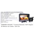 CAMARA 7" COLOR 24V / 12V