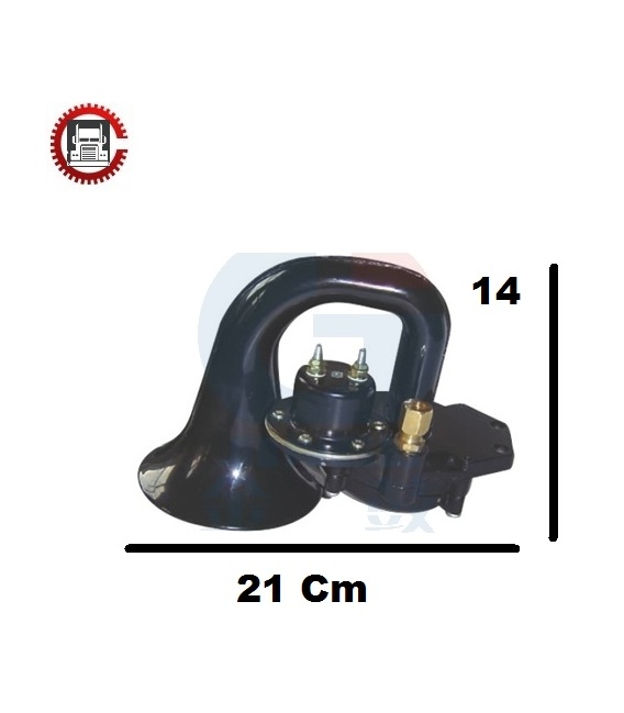 KLAXON/12V/24V/+AIRE-CARACOLA