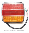 PILOTO 3 LUCES LEDS 24V/12V