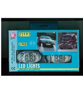 FOCOS LEDS 24V/12V LUZ BLANCA