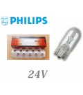 LAMPARA PHILIPS W5W CUÑA 24V