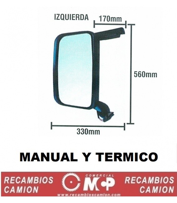 RETROVISOR SCANIA CONDUCTOR