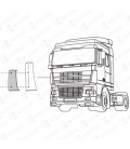 Esquina cabina DAF XF95/105