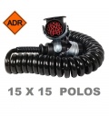 CABLE 15 POLOS COMPLETO