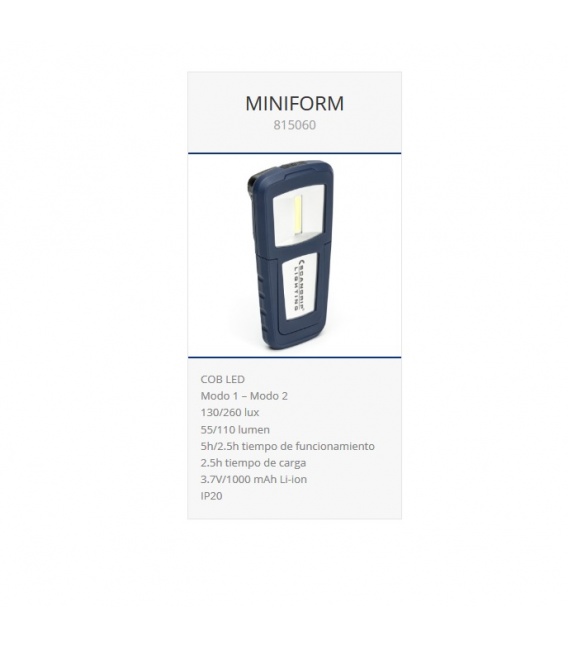 LINTERNA LEDS MINIFORM