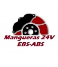 CABLES-ESPIRALES- FRENOS EBS-ABS DE CAMION A REMOLQUE